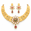 ✨ Heritage Floral Statement Necklace — 925 Sterling Silver